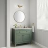 James Martin Vanities Chicago 36in Single Vanity, Smokey Celadon w/ 3 CM Eternal Serena Top 305-V36-SC-3ESR